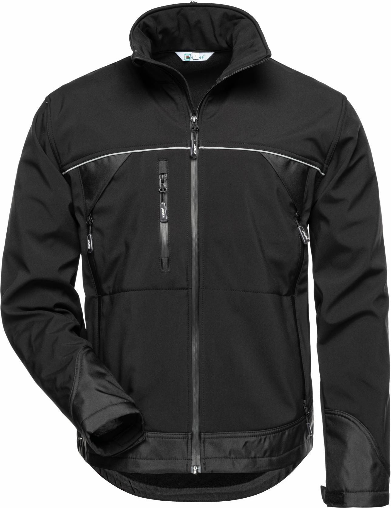 elysee 20001 ALPHA Softshelljacket black