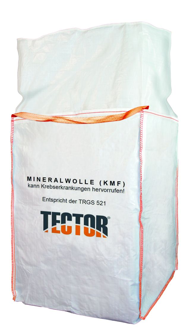 Tector 8467 Big bag mineral wool 90 x 90 x 120 cm with imprint