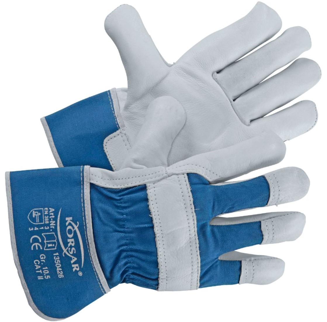 Korsar Maverik Supertop cow grain leather protective gloves