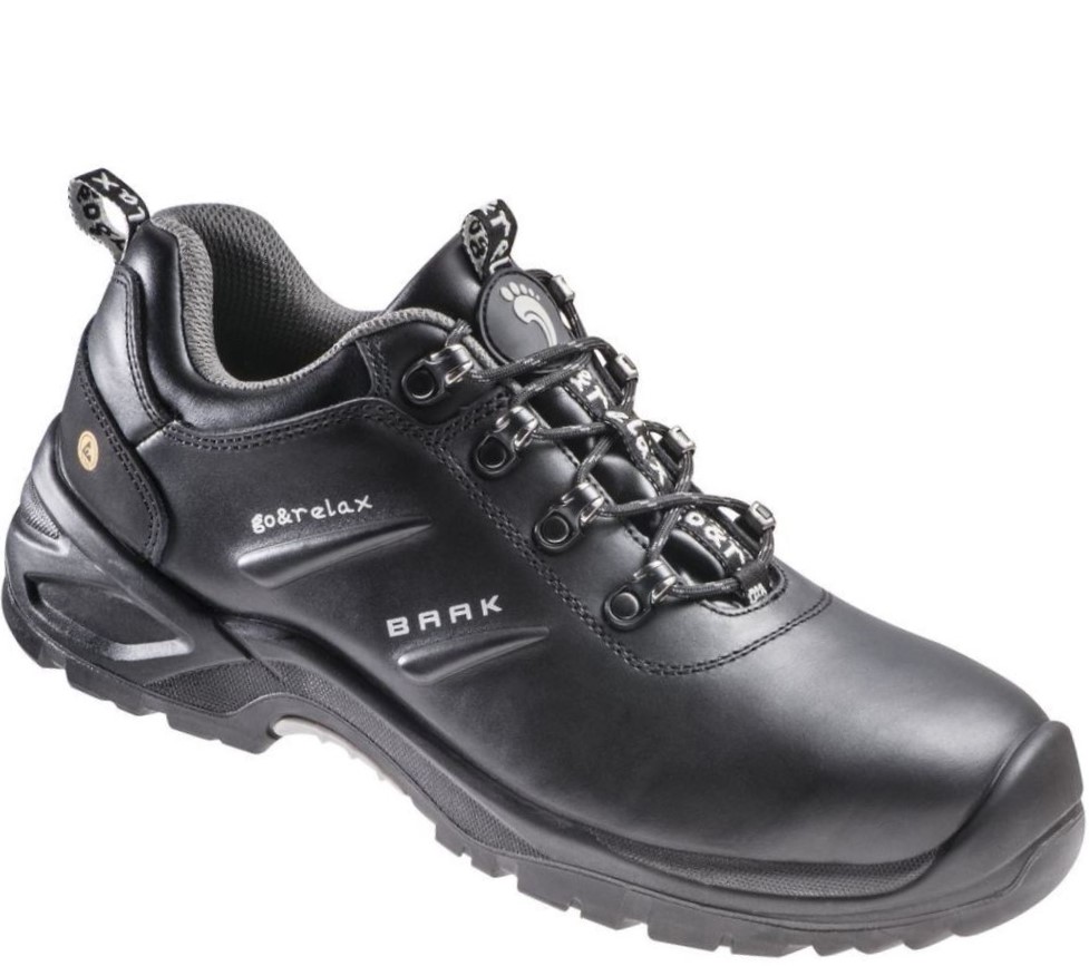 Baak 7214-N Harris low shoes S3 SRC ESD width 11 black
