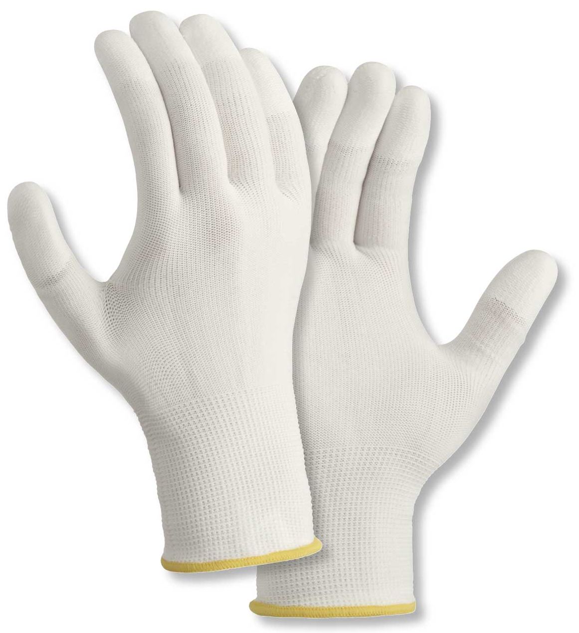 texxor 2410 Polyester knitted gloves with PU fingertips