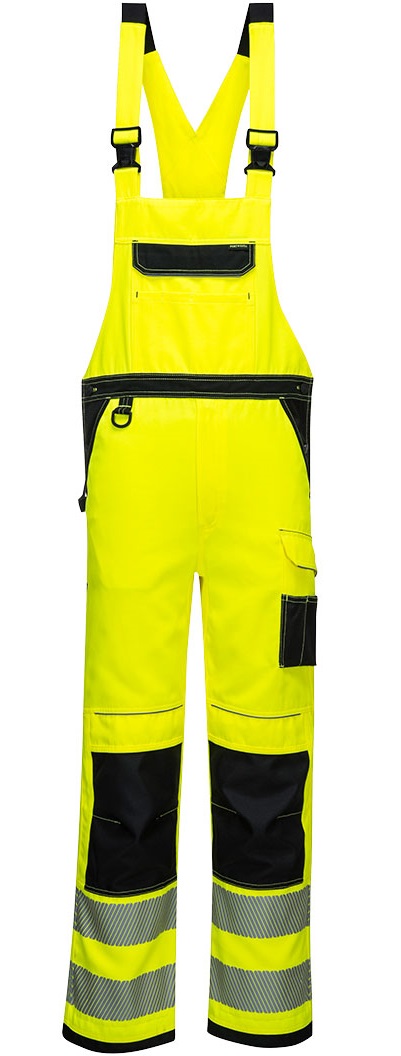 Portwest PW344 PW3 high visibility dungarees