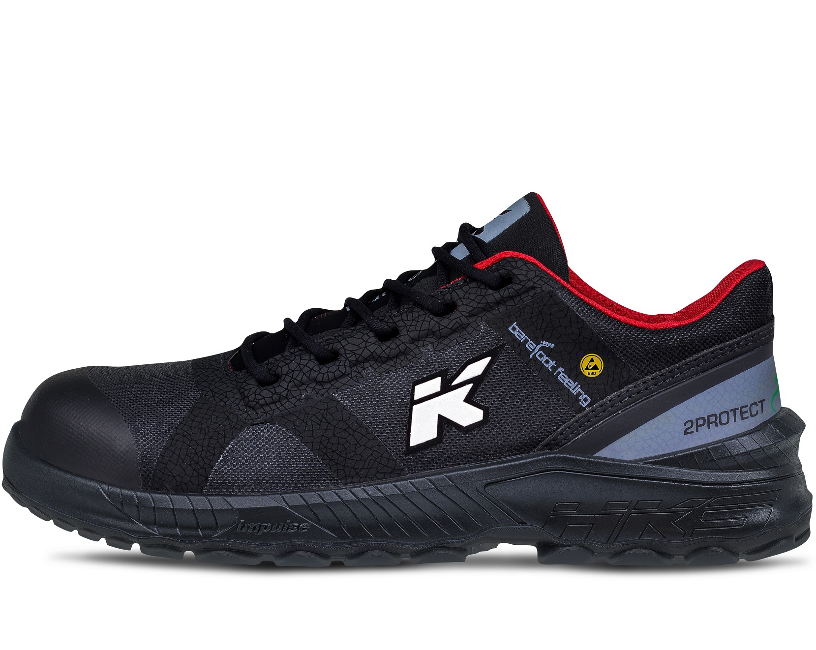 HKS BFS 31 low shoes S3 SRC ESD black