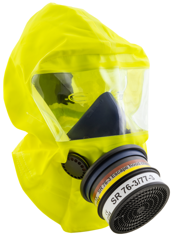 Sundström escape hood H15-0712 SR 76-3 ABE2-P3 S/M stat