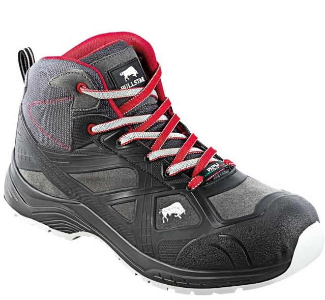 Bullstar Powergrid safety boots S3 grey-black