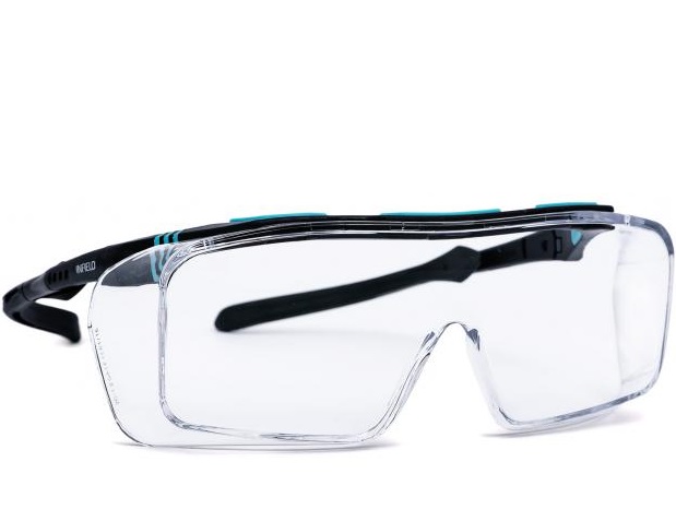 Infield Ontor 9090109 Vistiglasses black-cyan clear Superantireflex