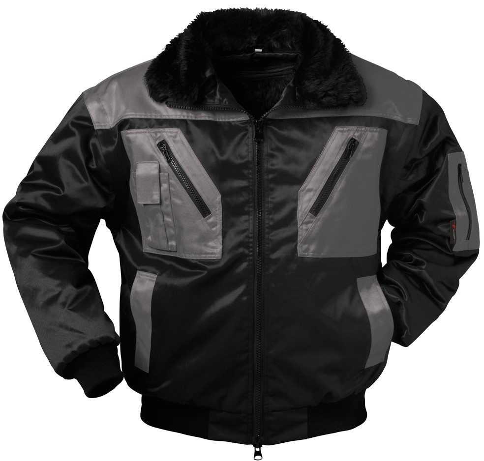 Norway Askim 23625 pilot jacket black-gray