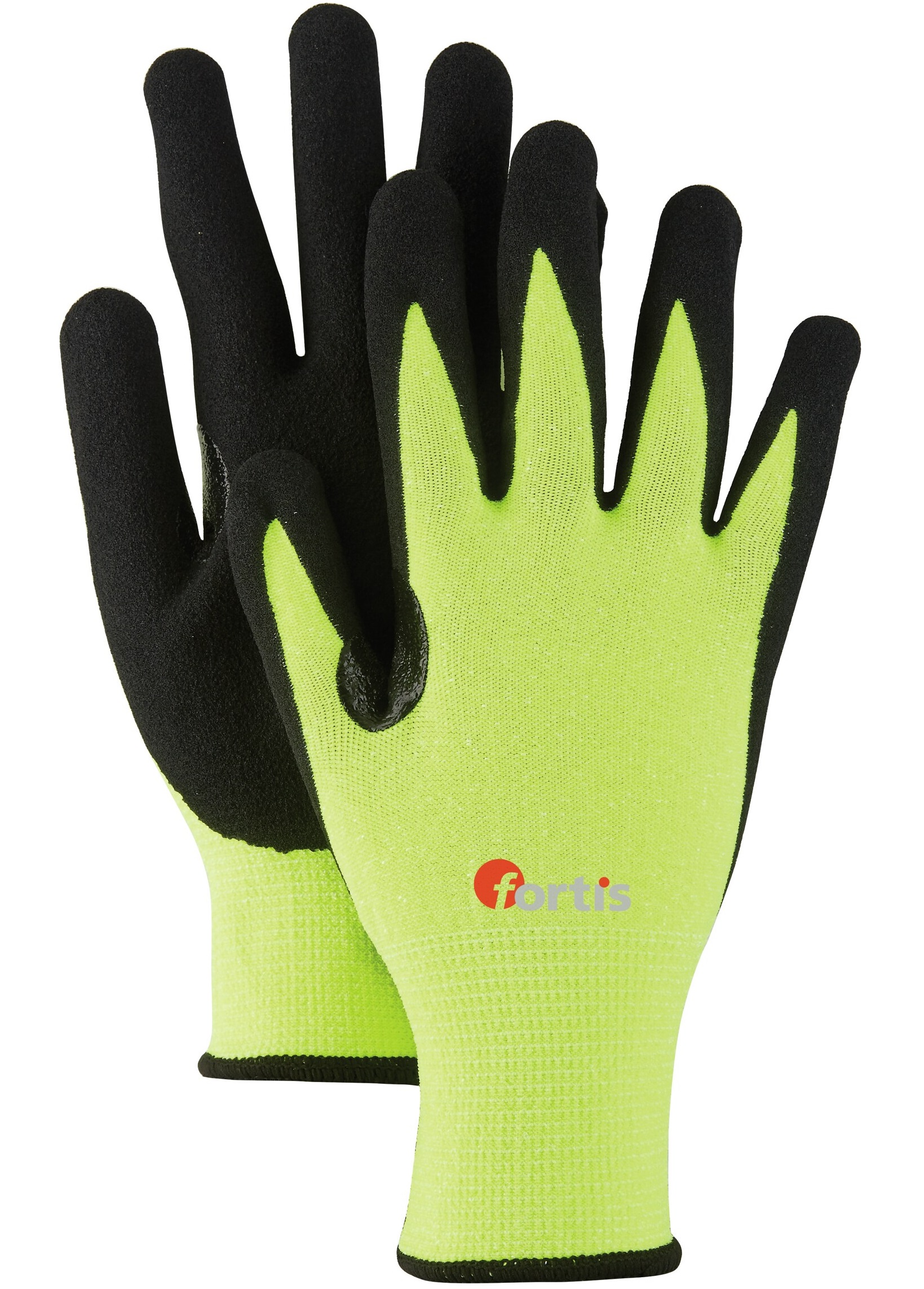 Fortis Innovation Blade neon cut resistant gloves yellow Level 5