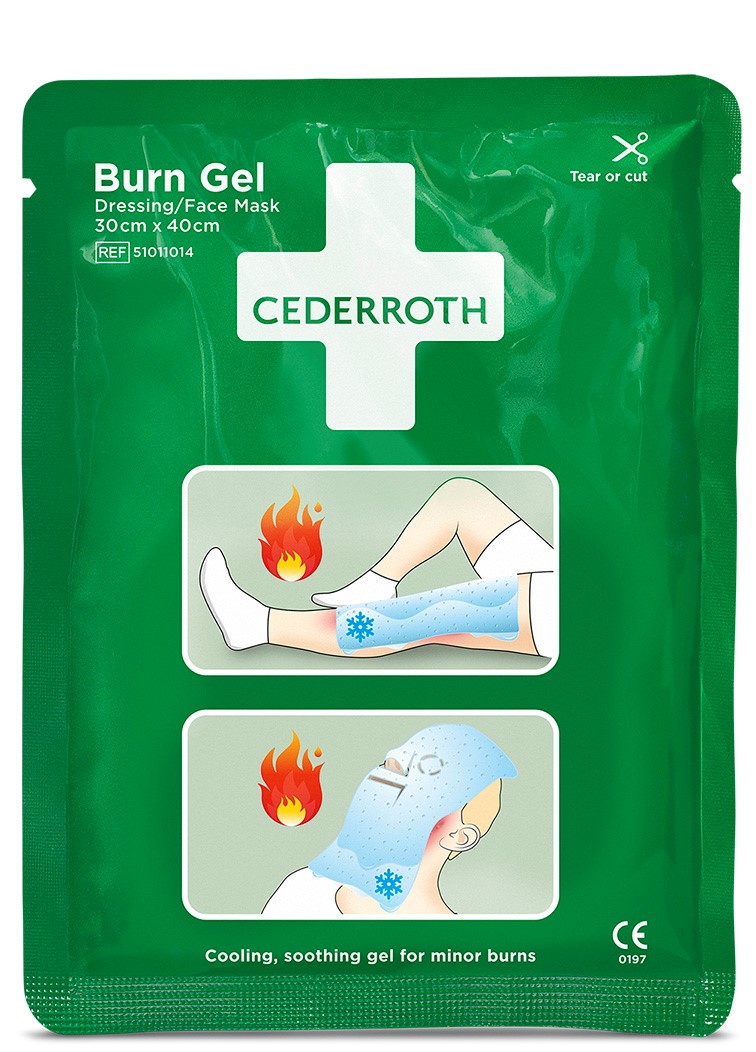 Cederroth 51011014 Burn Gel Dressing Face Mask