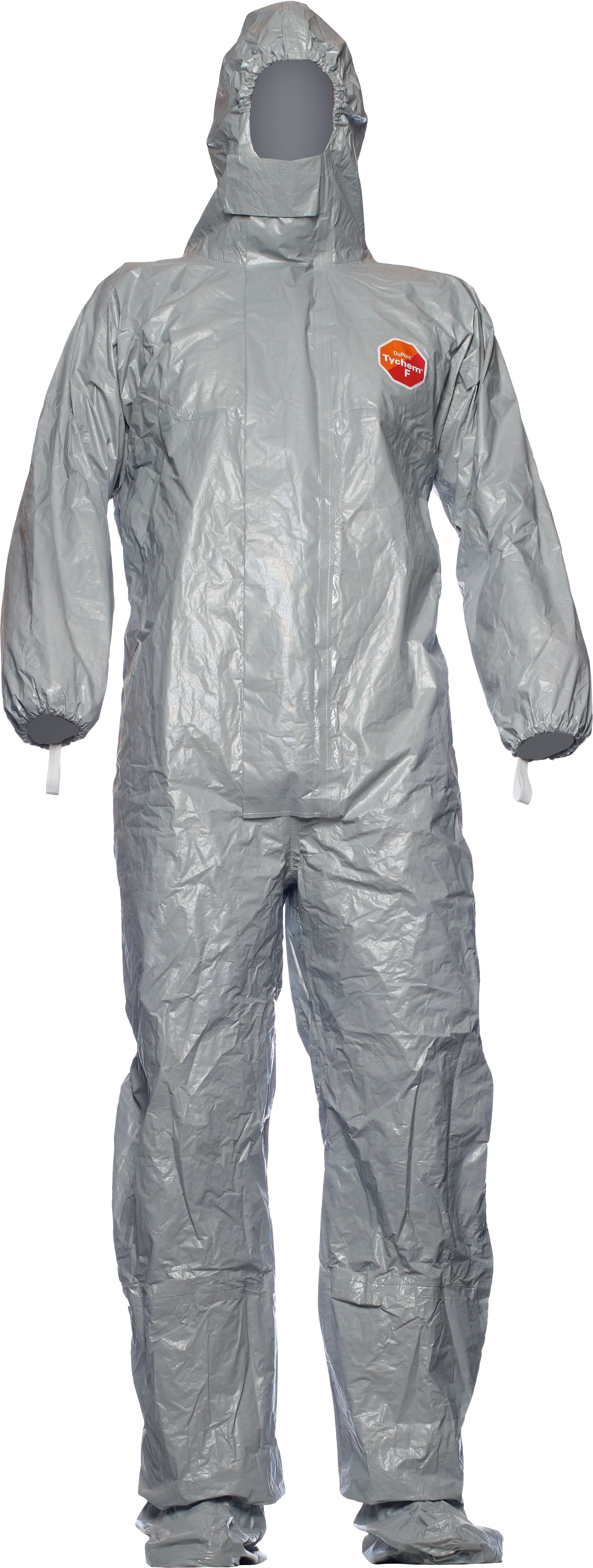 DuPontTychem -F CHA6 protective overall with boots cat. III Type 3B + 4B + 5B + 6B