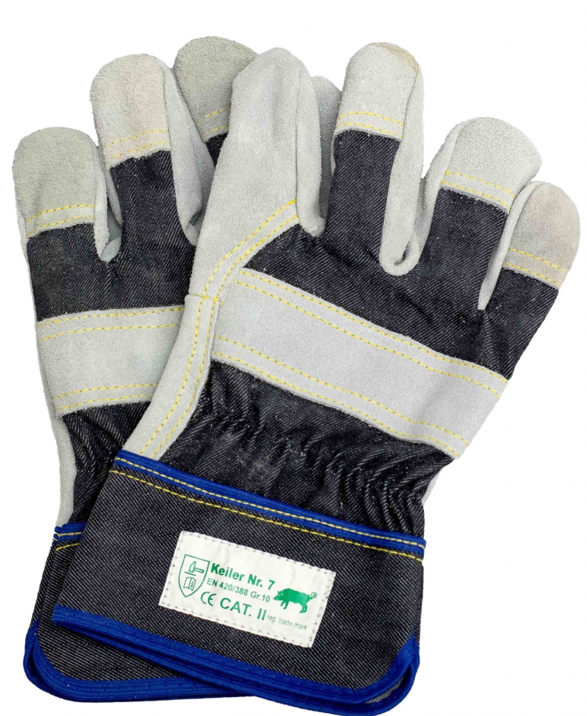 Keiler No.7 26007 Cow split leather gloves