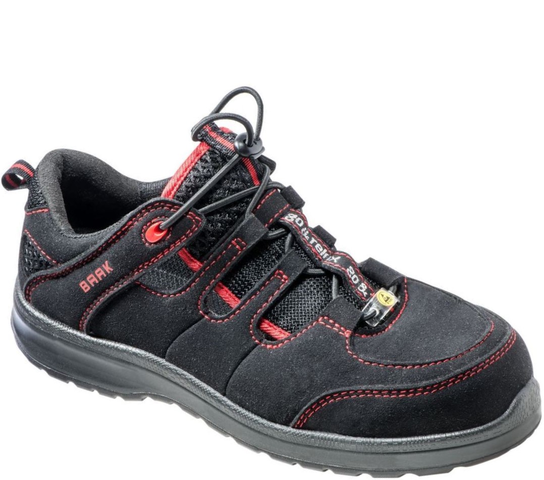Baak 32112 Sue2 ladies sandals S1 SRC ESD black-red