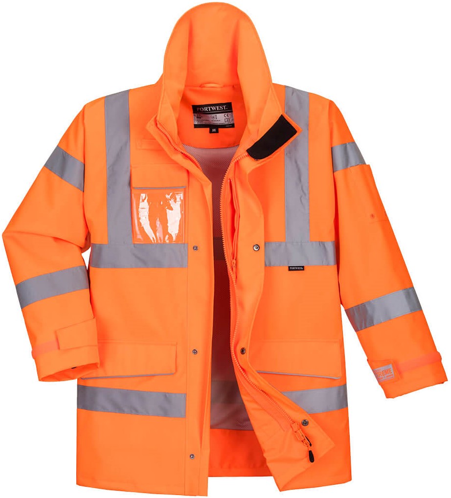 Portwest Extreme S590 Warning protection parka bright orange