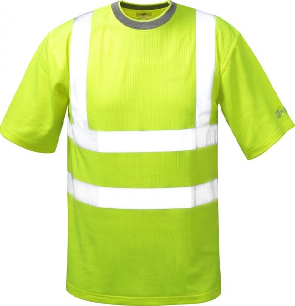 Safestyle 22697 STEVEN Warning T-Shirt bright yellow
