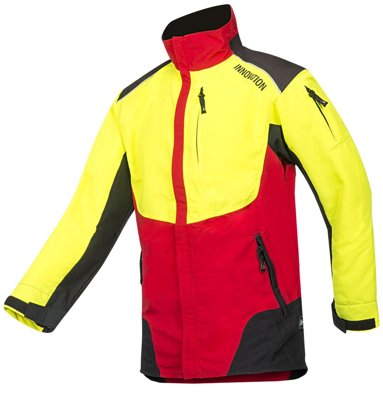 SIP Protection W-AIR 1SLW Work Jacket yellow-red