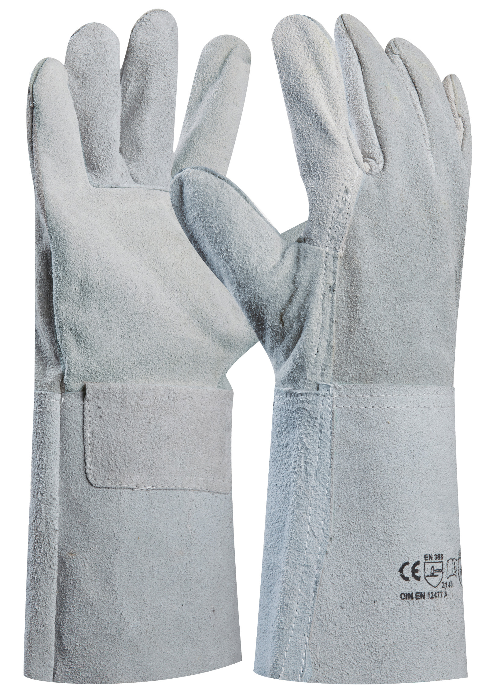 Gebol Lightning welding gloves made of cow split leather
