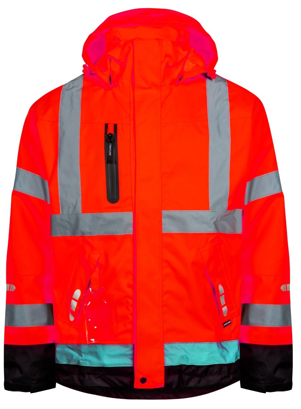 LY-FOX9057-97-07-XS - light red-black