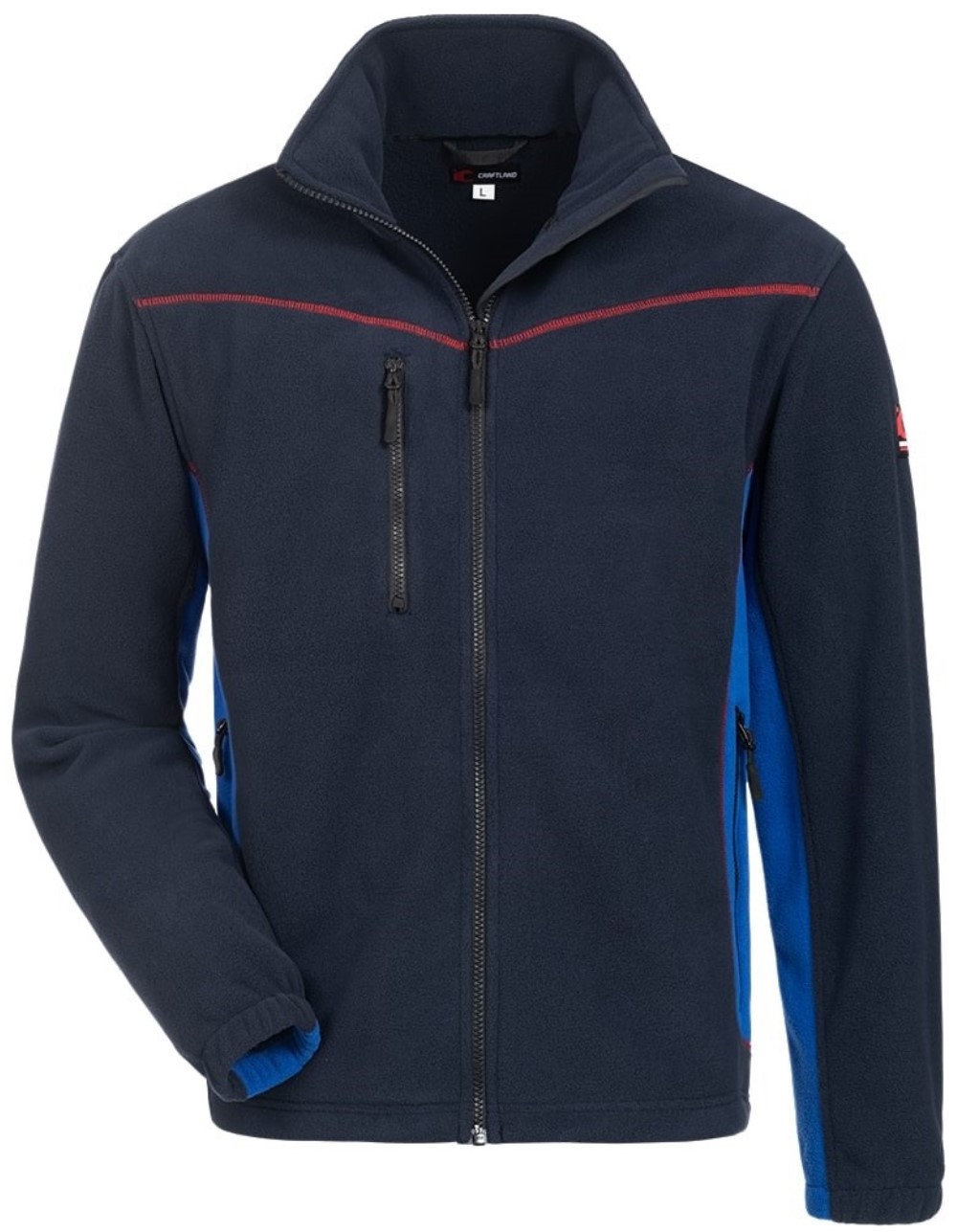 Craftland 23313 TORDALK Fleece Jacket navy-corn-blue
