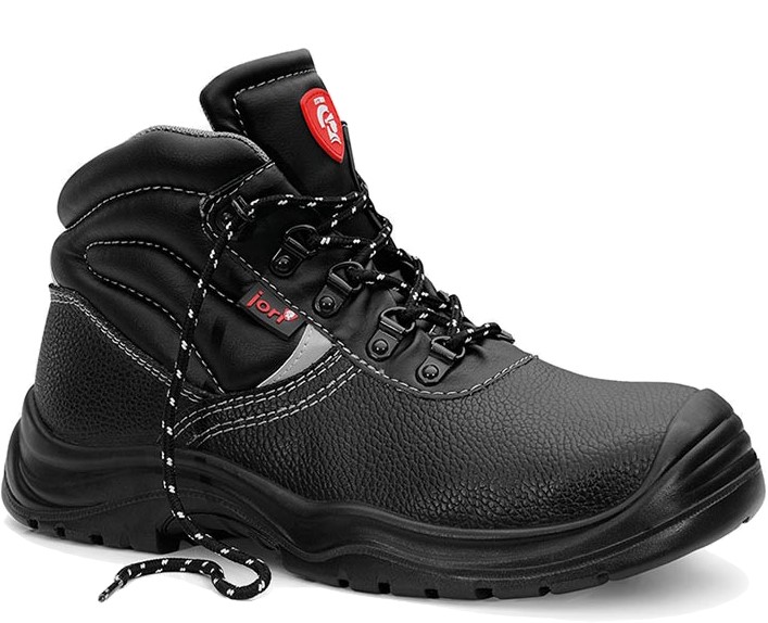 Jori Basic Mid 16331 laced boot S3 black 