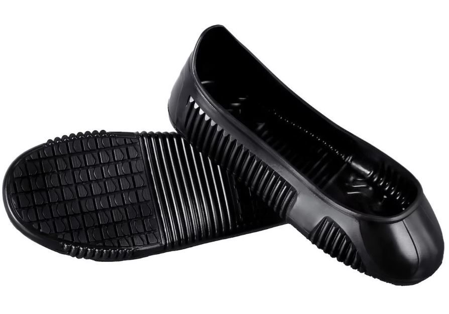 Tiger Grip Easy Grip Black Latex Overshoes