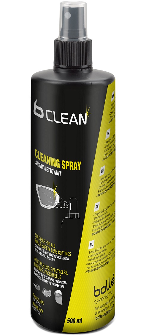 Bollé 500ml cleaning spray B-CLEAN B402 PACS500