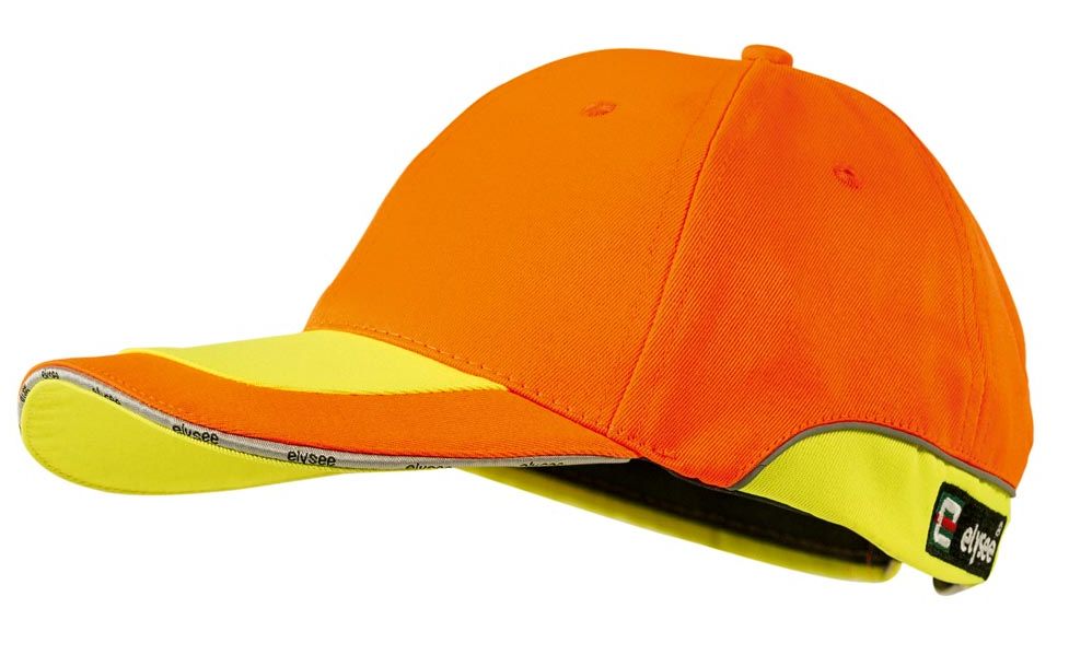 elysee 22589 Andreas warning cap orange-yellow