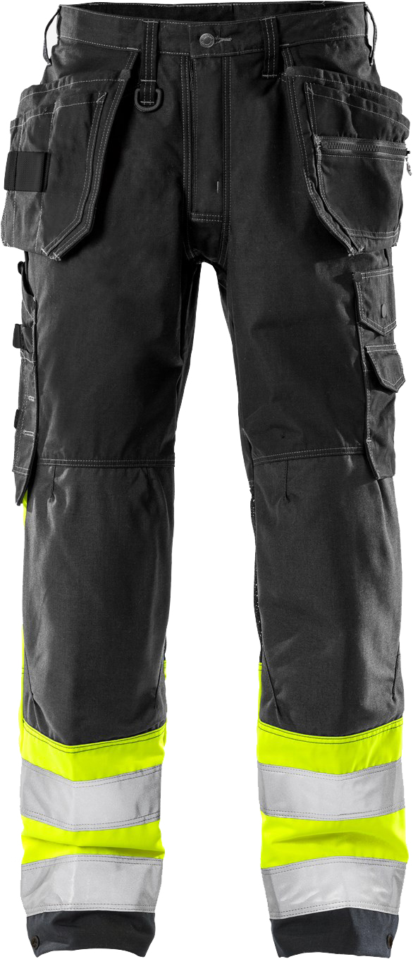 Fristads 114026 High Vis Craftsman Trousers Cl. 1 2093 NYC 