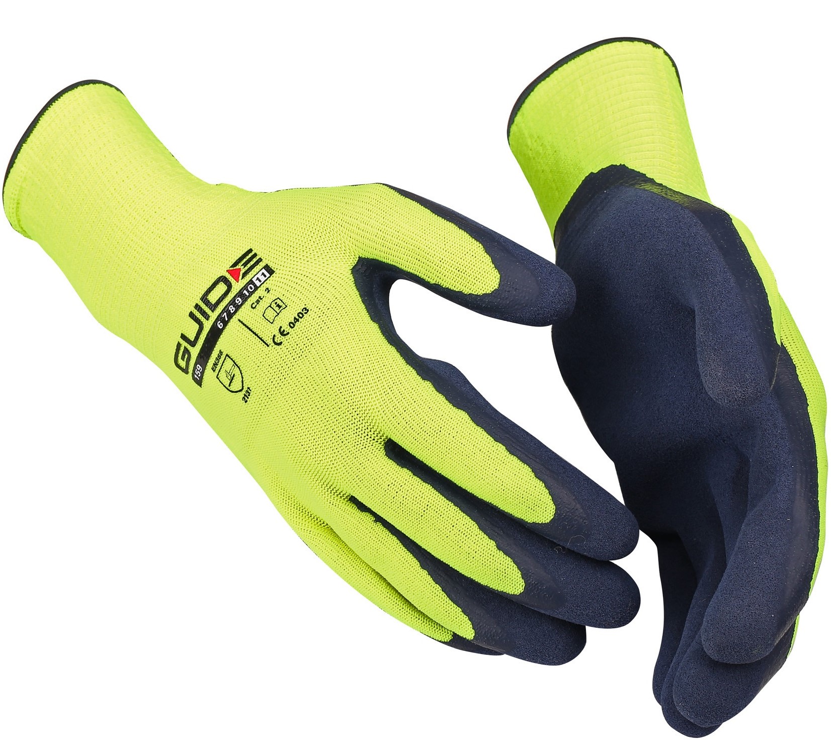 Guide 159 thin protective gloves with latex coating