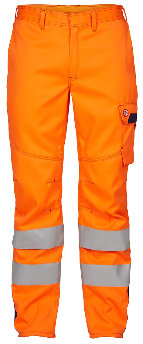 Engel 2285-830 Safety+ Multinorm Inheret waistband trousers with high-visibility protection