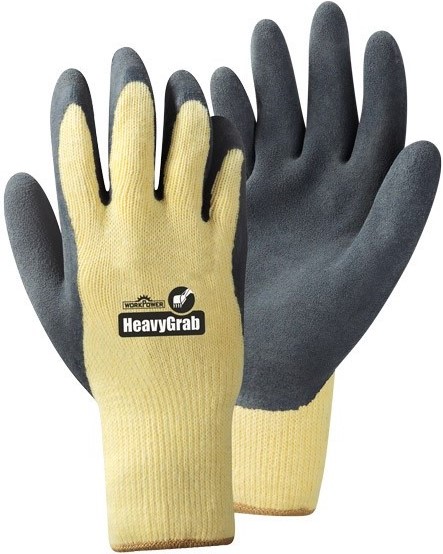 Work Power Heavy Grab Latex Protective Gloves