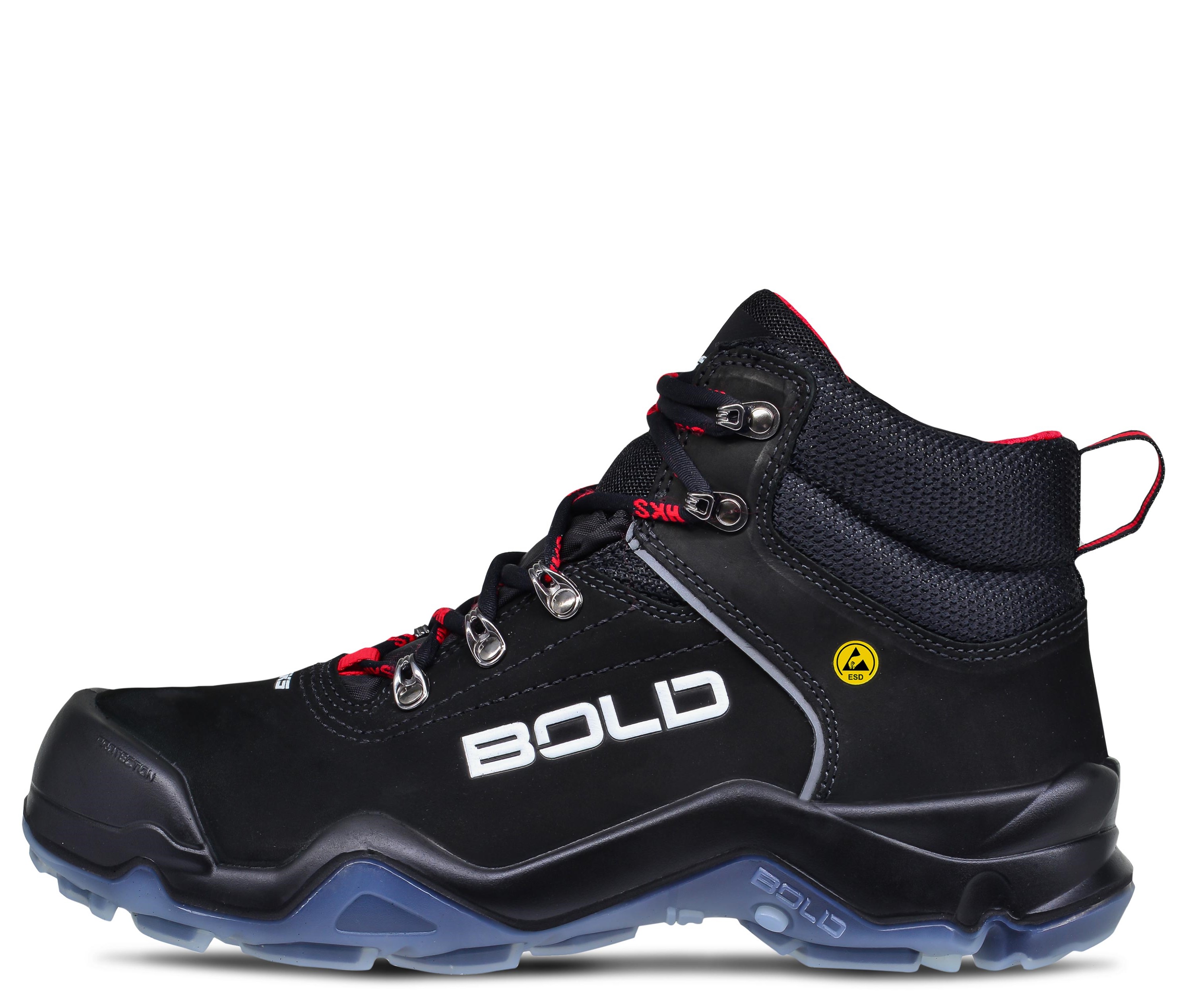 HKS Bold Ultra 1 TP Halbstiefel S3 SRC ESD schwarz