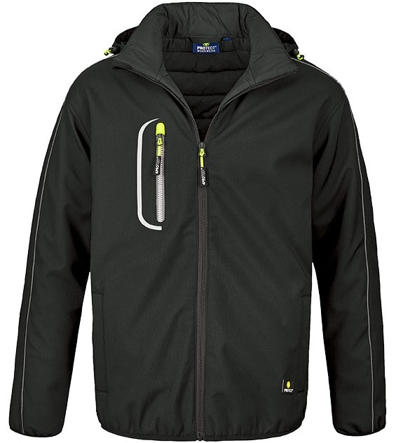 4 Protect KNOXVILLE 3387 Winter softshell jacket black