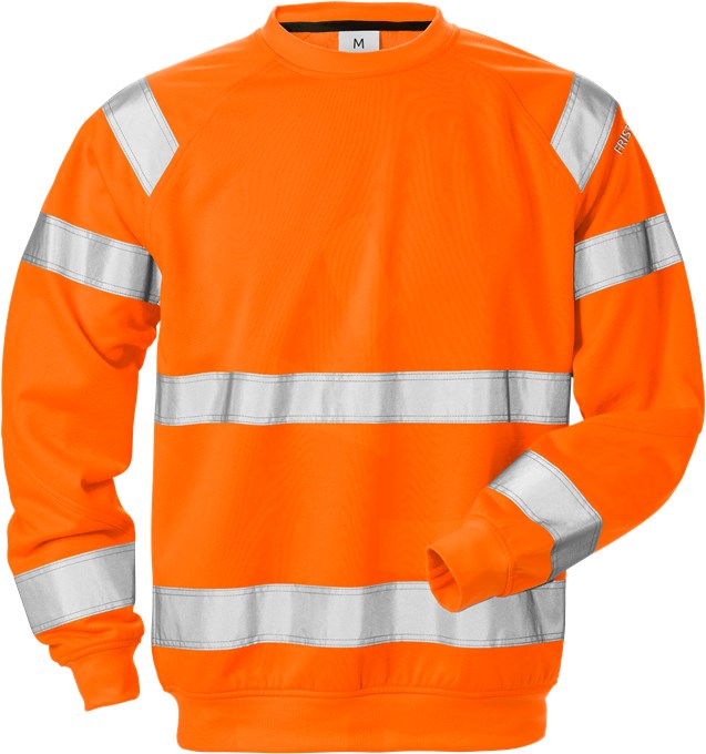 *SALE* Fristads 110151 High Vis High Visibility Sweatshirt 7446 SHV Orange XL