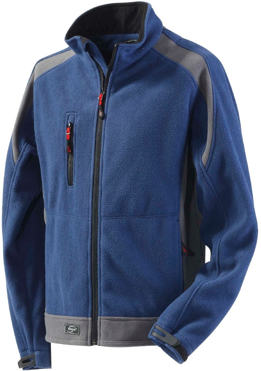 Korsar Spirit fleece jacket with stand-up collar
