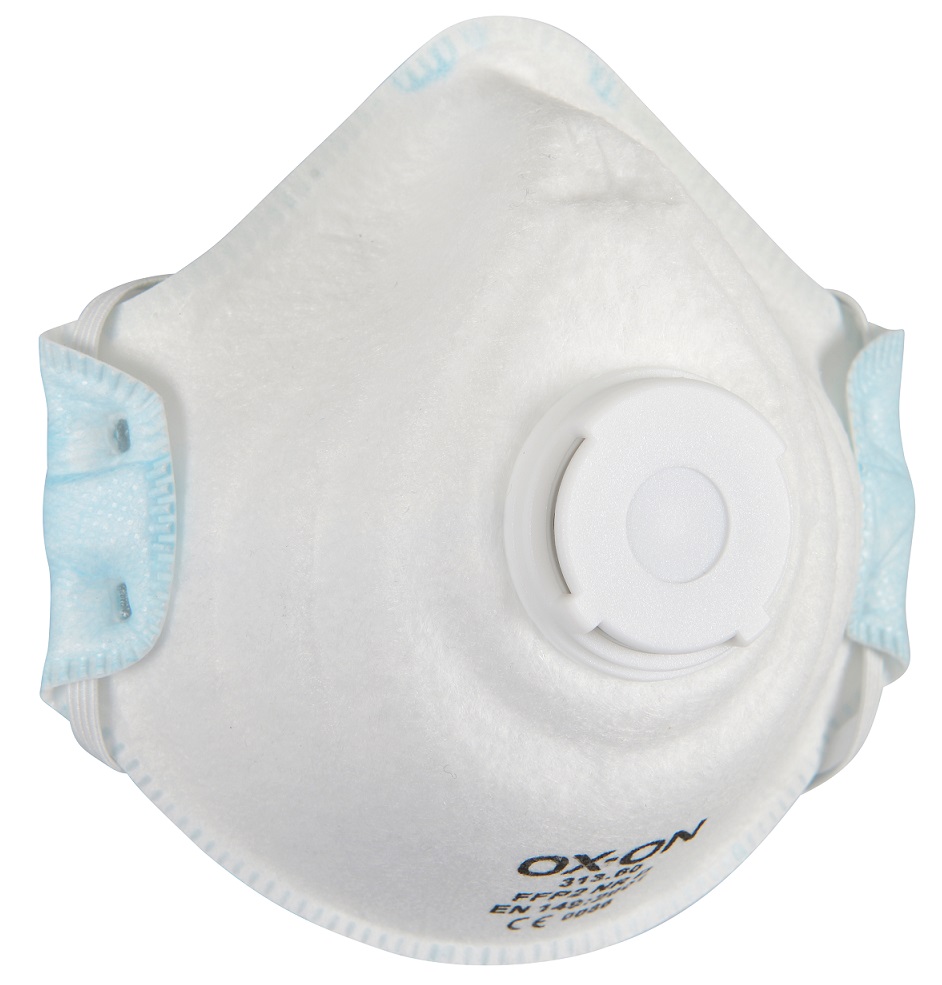 OX-ON FFP2 NR D w/Valve Comfort respirator with exhalation valve