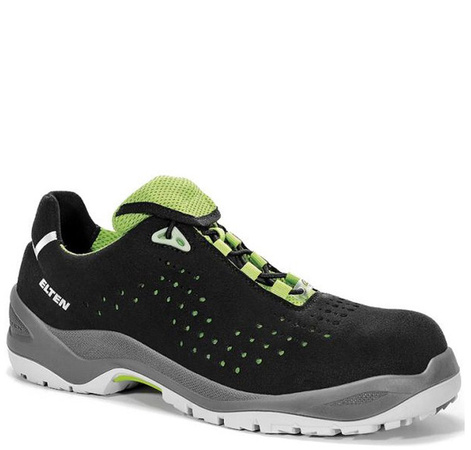 Elten Impulse green Low 722551 Low shoes ESD S1P black/green