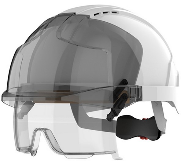 JSP AMB170 EVO VISTAlens ventilated with microshade and rotating wheel lock