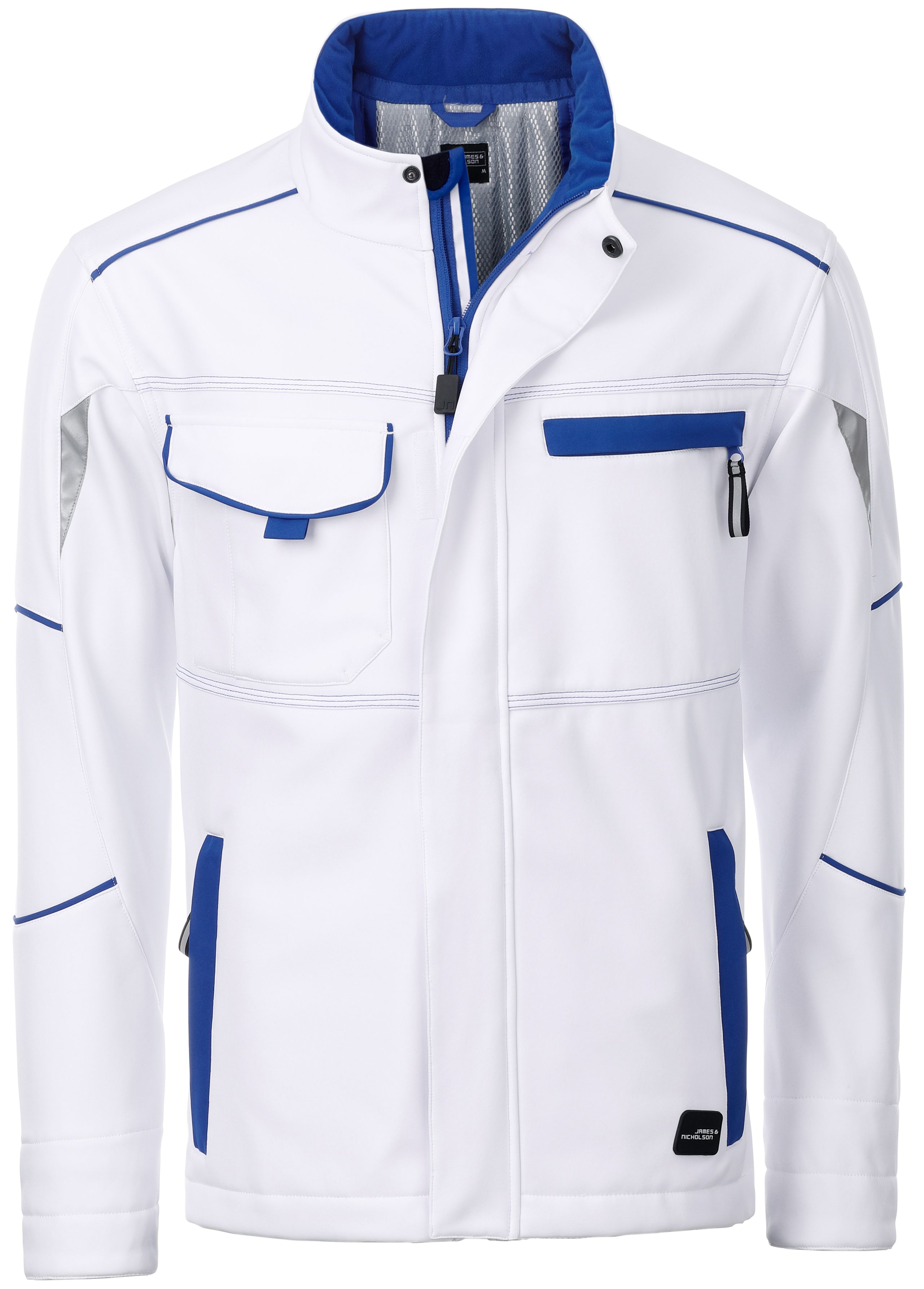 James & Nicholson JN853 Workwear Softshell Jacket Level 2 lined in 8 colours