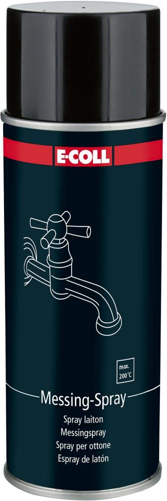 E-COLL brass spray 400 ml spray can