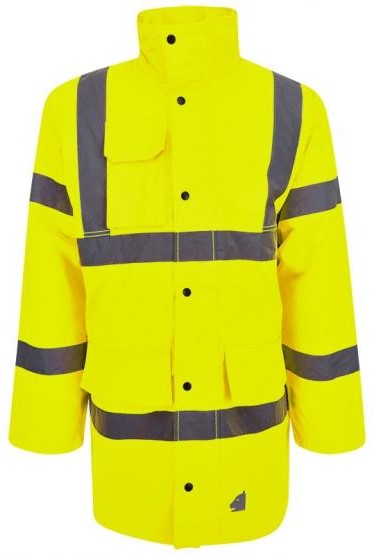Pro-Fit 9965 high visibility parka neon yellow