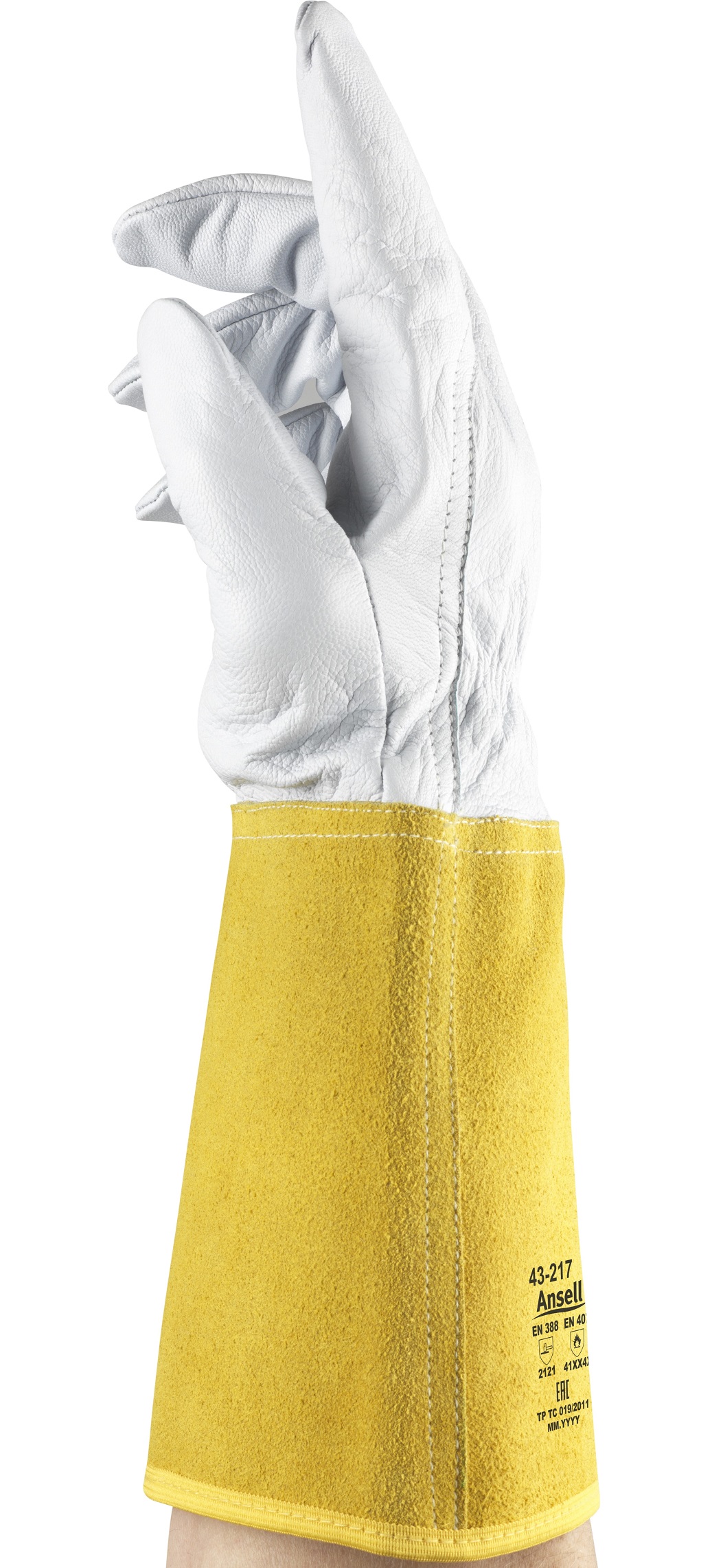 Ansell ActivArmr 43-217 welder gloves made of leather