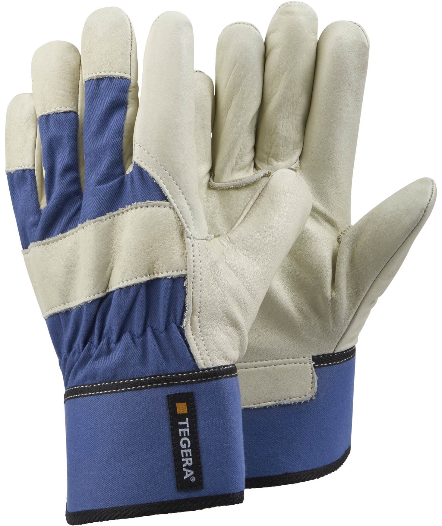 ejendals Tegera 105 cowhide full leather protective gloves