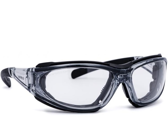 Infield Mirador 9350006 Full View / Temple Glasses crystal-black clear
