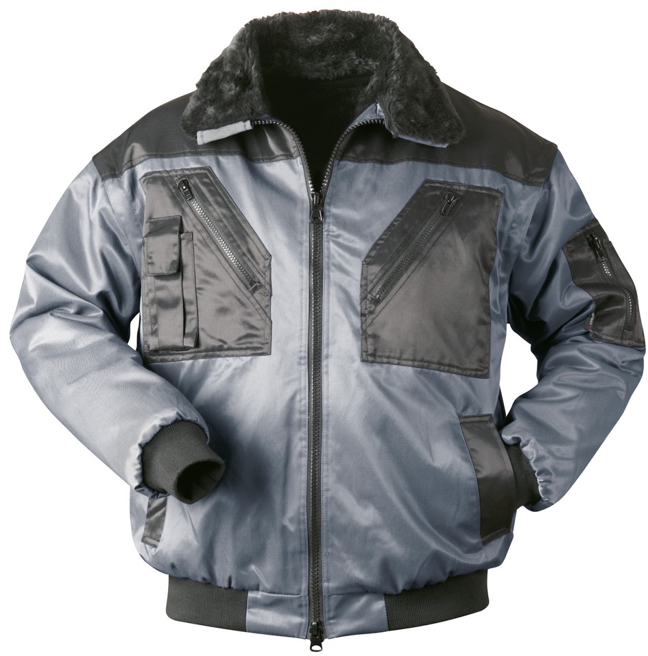 Norway Tromsoe 23621 pilot jacket gray-black