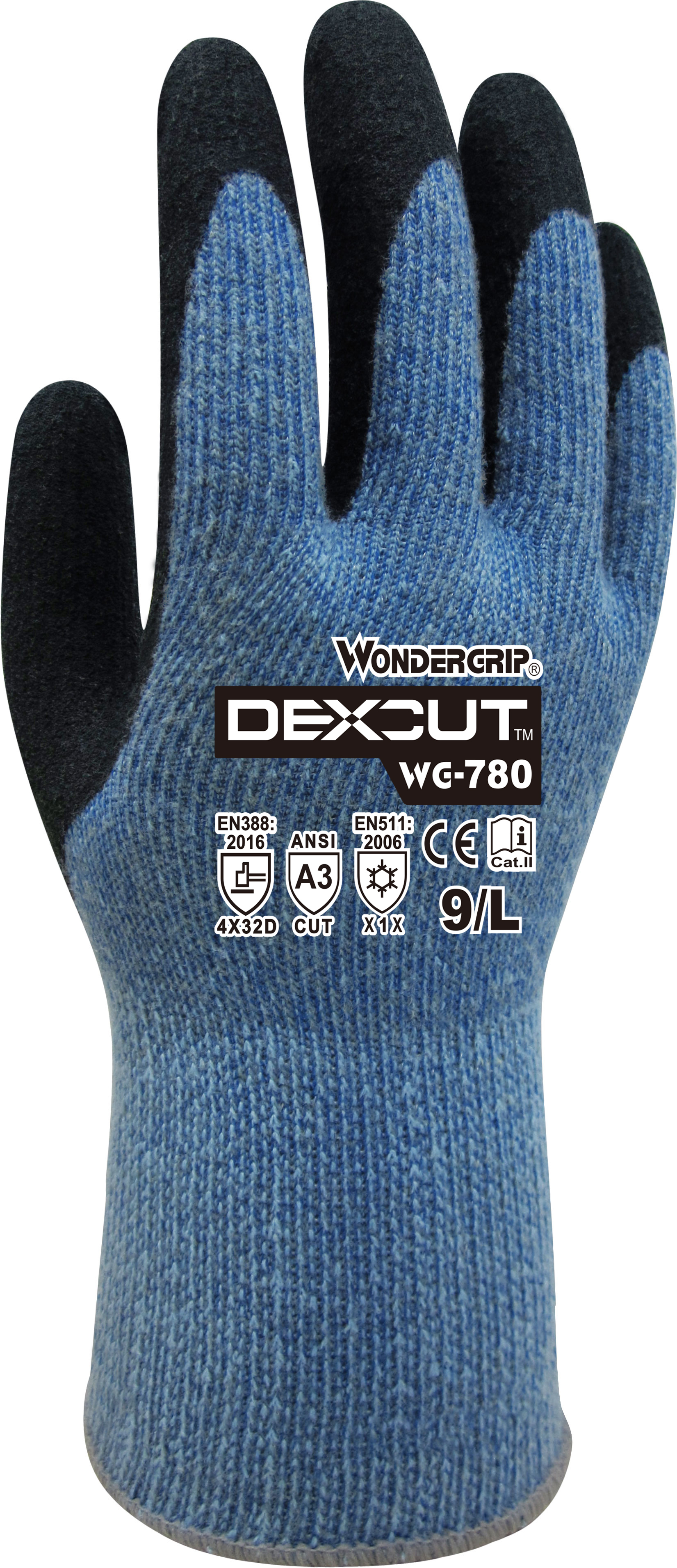 Wonder Grip Dexcut WG780 Cold Cut Protective Glove Cut 5 to -20° WG780