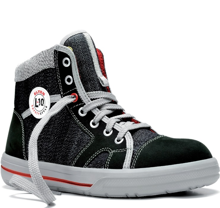 Elten Sensation Lady Mid 74206 Ladies laced boots ESD S2 black