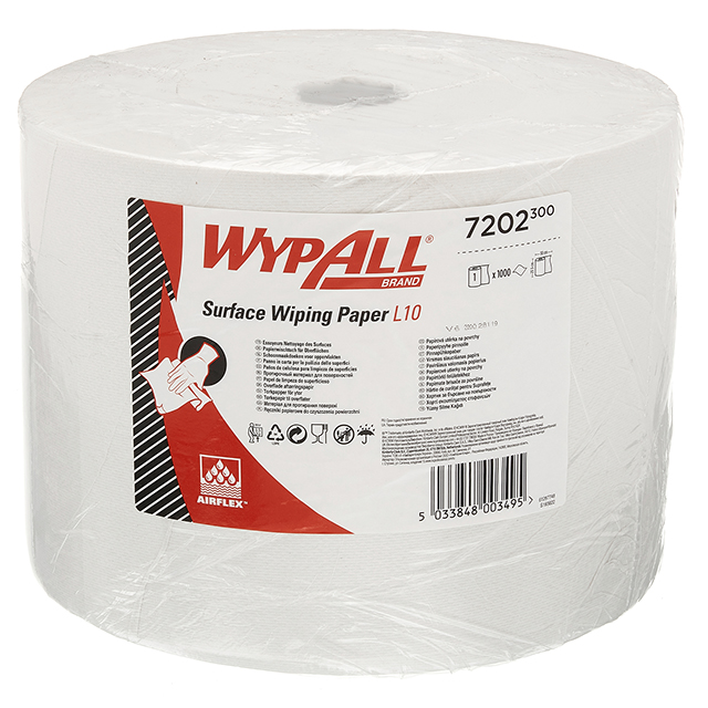 Kimberly Clark Wipes WYPALL L10 Extra+ 7202