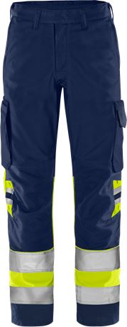 Fristads 134271 Green high-visibility trousers class 1 2668 GPLU