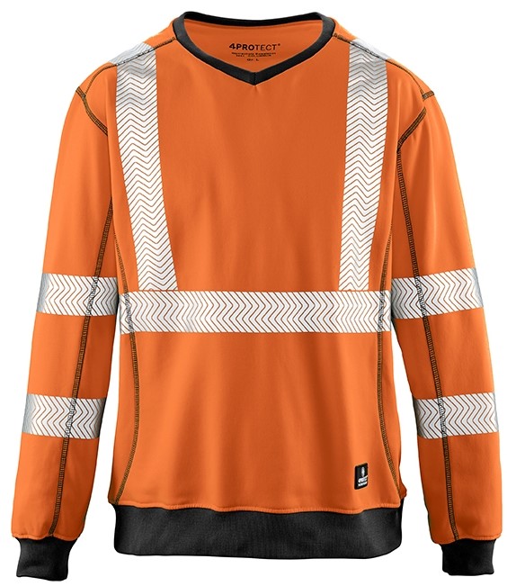 4 Protect 3440 3441 COLUMBUS high-visibility sweatshirt