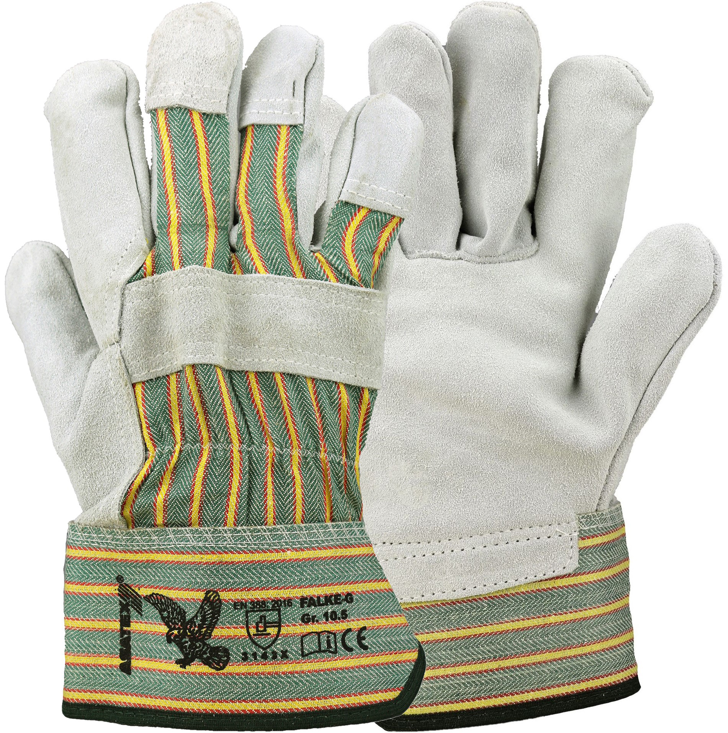 FALKE-G cow split leather protective gloves